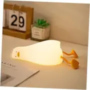 LED Lying Flat Duck Night Light, 3 Level Dimmable Nursery Nightlight,Cute
