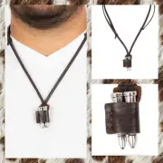 On The Lockout Brown Urban Necklace Paparazzi Jewelry