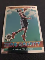 2019-2020 Panini Hoops Premium Stock De'Aaron Fox Zero Gravity Sacramento Kings