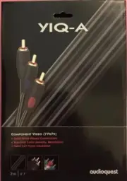 Audioquest YIQ-A Component Video Cable 2m