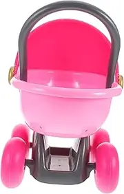 Doll House Stroller Toy Plastic Toy Stroller for Boys and Girls Doll Simulated