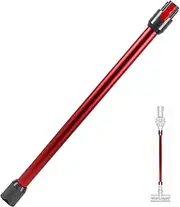 Quick Release Stick Replacement Extension Wand for Dyson V15 V11 V10 V8 V7 Cordless Stick Vacuum Cleaner Accessories, Vacuums Attachment Extension Tube Replacement (Red)