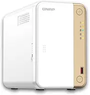 QNAP TS-262 2 Bay Intel Celeron N4505 Dual Core 2.9GHz Processor 4GB Multimedia Network Attached Storage