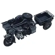 1:24 Scale WWII German Army For BMW R75 1939-1945 Motorcycle Finished Model