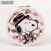 在飛比找環球Online優惠-【PEANUTS】 史努比紳士裝70周年圓鏡