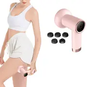 Portable Electric Massager Full Body Massager with 5 Massager Heads