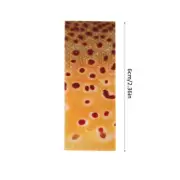 3PCS Polyester Fish Skin Pattern Fishing Stripping Single Finger Guards BG HR
