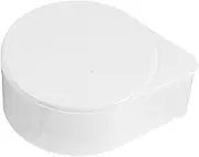 HOLIDYOYO Rotating Cocktail Seasoning Box with Sponge Transparent Salt Storage Container for Sugar Lime Juice and Spices Space Saving Design for Bars and Kitchens
