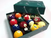 POOL BALLS Aramith Premier 2 inch WITH 2 inch MEASLE WHITE BALL