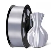 SILK 3D Printing Filament 1KG - Silver
