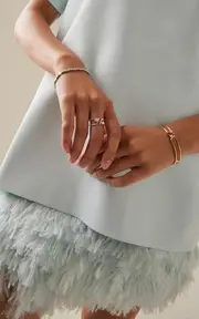 [VRAI] 14K White Gold Lab-Grown Diamond Ring