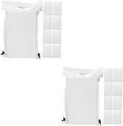 TEHAUX 2sets Mailer Portable Shipping Bag Clothing Shipping Bag Clothing Clothes 100pcs*2