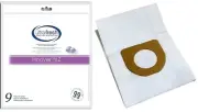 Hoover Type Y Vacuum Bags Micro Filtration -- 9 Pk - Pet Odor Absorbing -