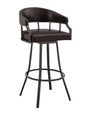 Armen Living Palmdale 30in Swivel Bar Stool