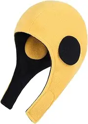 [yuksok] Ski Hat Warm Ear Protection Hat Trendy Soft Winter Hat Adults Trapper Hat for Camping Bicycling Backpacking Holidays Shopping