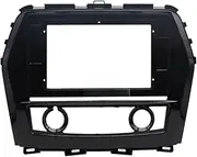 Car Radio Fascias Frame Compatible for Nissan Maxima A36 2015-2020 10 inch Stereo Panel Harness Wiring Power Cable Adapter Canbus Mount Kit(Only Frame)