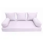 *COVER ONLY*-Style 3 Daybed Mattress Bolster Pillow Covers Knife Edge Full-AD107