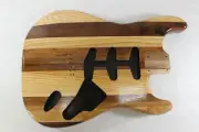 Butcher Block SSS guitar body - fits Fender Strat Stratocaster necks J911