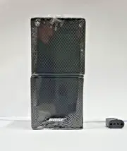 Bose Jewel Cube Premium Speaker - BLACK - including speaker wiring adapter.