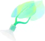 Betta Fish Sleep Pad Leaf Shape Rest Bed Betta Fish Accessory Soft Silicone Safe for Aquarium