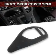 For BMW F22 F30 F33 F34 F20 Alcantara Suede Leather Gear Shift Knob Cover Trim (for: BMW)