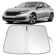 For 06-11 Honda Civic Car Windshield Sun Shade Window UV Block Visor Protector (for: Honda Civic)