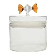 Glass Storage Jar Clear Food Storage Container for Coffee Beans Sugar Snacks