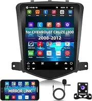Podofo Android Car Radio Stereo for Chevrolet Cruze J300 2009-2014, 9.7 Inch HD Capacitive Touchscreen Headunit with WiFi GPS Navigation Bluetooth Steeling Wheel Control FM Backup Camera EQ Band