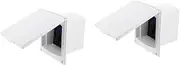 ULTECHNOVO Pcs Rv Power Inlet Box Plug Weatherproof Electrical Receptacle a Trailer Inlet Rv Socket Generator