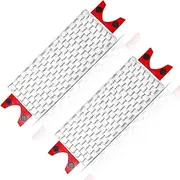 2 Pack Mop Refill Compatible with Vileda 1-2 Spray,1-2 Spray Mop Head Replacement,Microfibre Grey