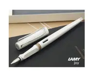 在飛比找PChome24h購物優惠-德國 LAMY Joy喜悅系列-白色鋼筆(15)美術書法筆尖
