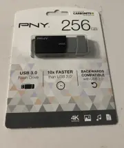 PNY USB 3.0 Flash Drive, 256GB, P-FD256ELEDG