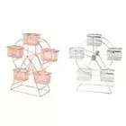 Stainless Steel Ferris-Wheel Cupcake Stand Dessert Server for Birthday