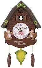 Nordic Cuckoo Wall Clock Alarm Silent for Kitchen Gifts Living Room Cuckoo Tick Non Battery Silent L1f5 Clocks Operated