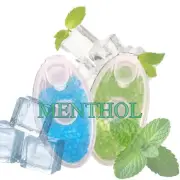 Cigarette Crush Beads Menthol Capsule 400 Blue Smooth Flavor Crush Ball( X 2)