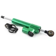 CNC Alu Steering Damper Stablizer Green For Kawasaki Ninja 250 2008-2012 cl