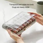 Durable Pill Storage Container Bpa-free Weekly Box Organizer with 21 Grids