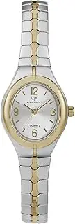 [Timex] Viewpoint Women's Two-Tone Stainless Steel Expansion Band Watch - CC3D83200, Modern
