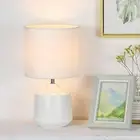 Lampwell Lena Small Table Lamp For Living Room As Bedside Table Lamp For Ceramic