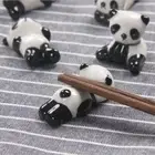 Rest Lovely Accessories Home Decoration Chopsticks Stand Holder Ceramic Panda
