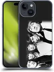 Head Case Designs Officially Licensed The Rolling Stones Classic Group Photo Graphics Hard Back Case Compatible with Apple iPhone 15