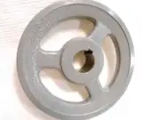 6 1/2", 6.45" V Belt Pulley for 1/2" Wide Belt All Bores NEW Cast Iron AK66 a99