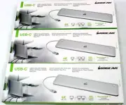NEW IOGEAR GUD3CO2 USB-C Docking Station with PD Pass Thru – Compact Hub
