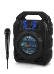EARISE T15 Portable PA System Speaker for Kids & Adults with Wired Microphone