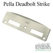 Pella Deadbolt Strike Plate For Hinged Doors Center Latch and Deadbolt Strike