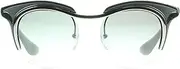 [Prada] 68Os 5Av3M1 Black Gunmetal 68Os Cats Eyes Sunglasses, 5av-3m1, 49
