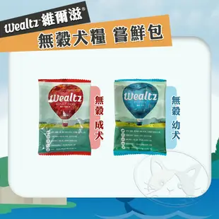 【松寶館】Wealtz 維爾滋 ∣嚐鮮包∣ 40g 天然無穀犬飼料 韓國品牌飼料 寵物飼料 狗糧 (6折)