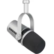 Shure MV7 - Podcast Microphone (Silver)