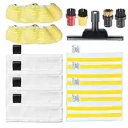 For Easyfix SC2 SC3 SC4 SC5 Vacuum Cleaner Microfiber Cleaning Pad Cover Steam Mop Brush Nozzle Parts Photo Color