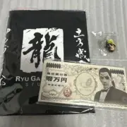 Yakuza Like a Dragon Tgs Bonus Towel Memo Pad Charm JPN Limited Edition Rare Mod